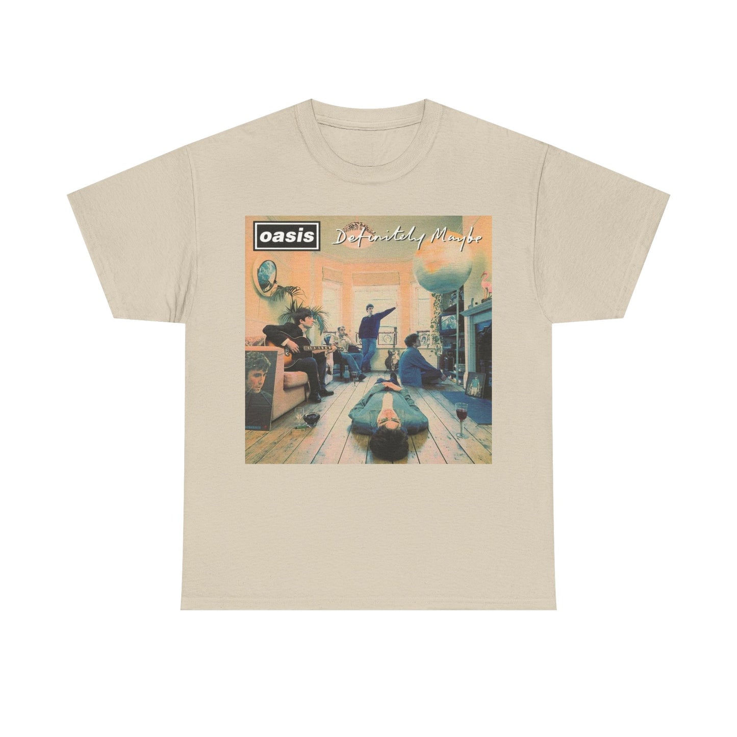 Oasis ‘‘Definitely Maybe ’’ Album Art T-Shirt