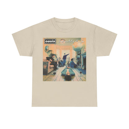 Oasis ‘‘Definitely Maybe ’’ Album Art T-Shirt