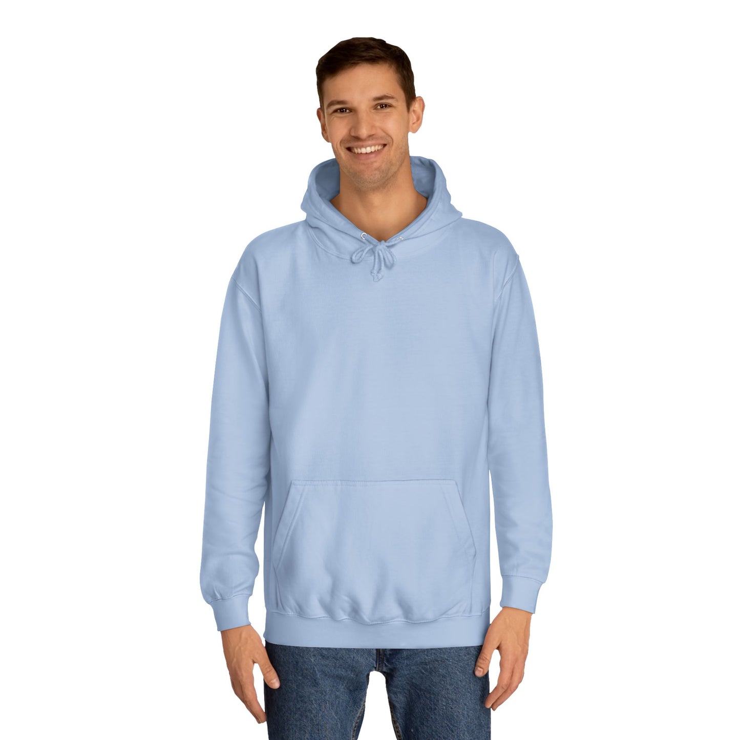 College Hoodie — Funny Grinch Quote "I Never Wish Death..." Graphic Hoodie