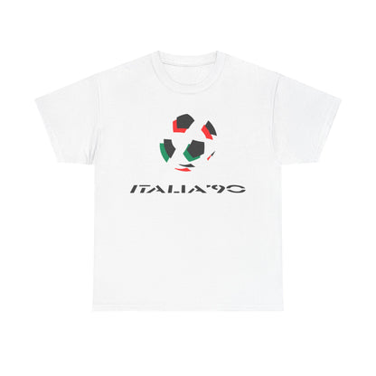 Italia '90 Soccer Tee — Vintage Football World Cup Italy T-Shirt