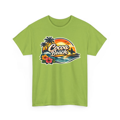 Cocoa Beach Vintage Sunset T-Shirt
