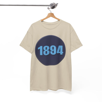 1894 Manchester City Circle Graphic Tee — Vintage Year Anniversary T-Shirt