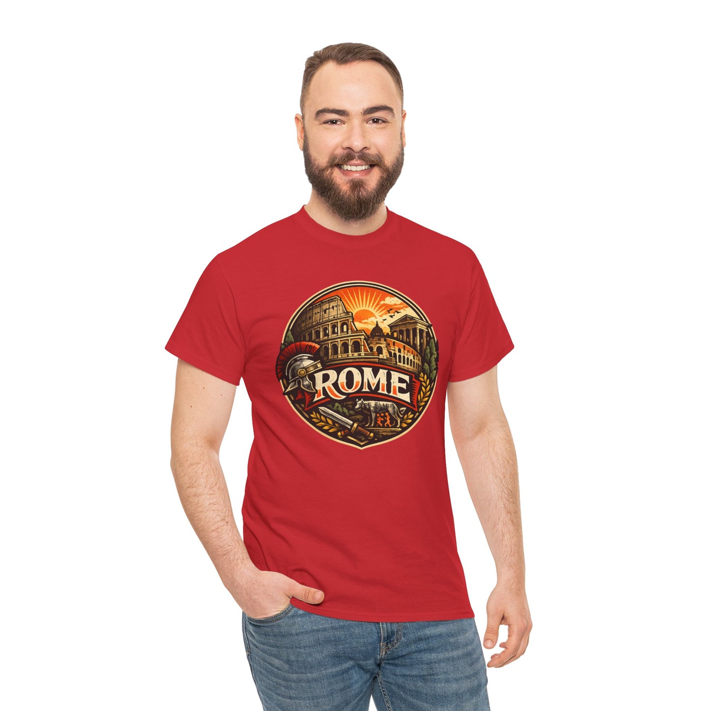 Rome Vintage Graphic Tee — Retro Italy Travel T-Shirt
