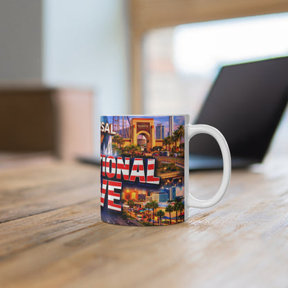 International Drive, Orlando Ceramic Coffee Cup 11oz or 15oz