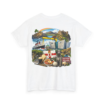 Northern Ireland Collage Tee — "Make Northern Ireland Great Again" Graphic T-Shirt