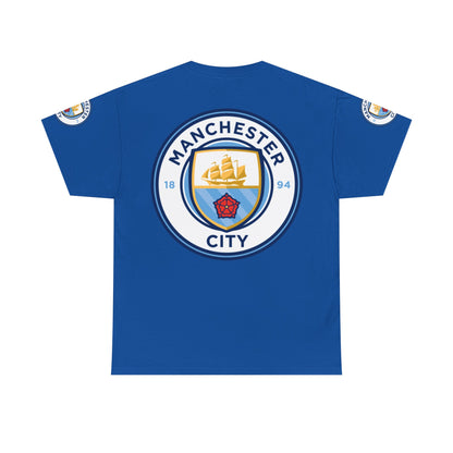 Manchester City Crest T-Shirt — Football Club Logo Tee