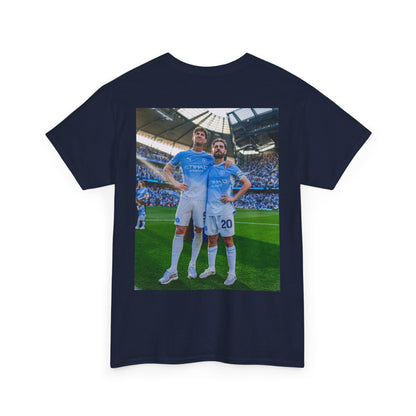 Bernardo Silva & John Stones Manchester City Legends T-Shirt