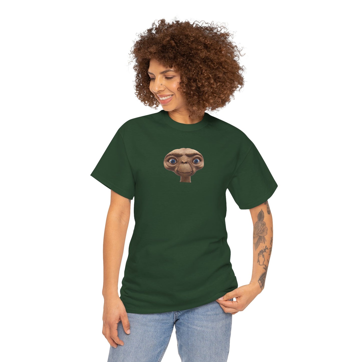 E.T. Phoned Home Tee — Retro Sci‑Fi Alien Graphic T-Shirt