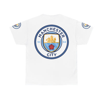 Manchester City Crest T-Shirt — Football Club Logo Tee