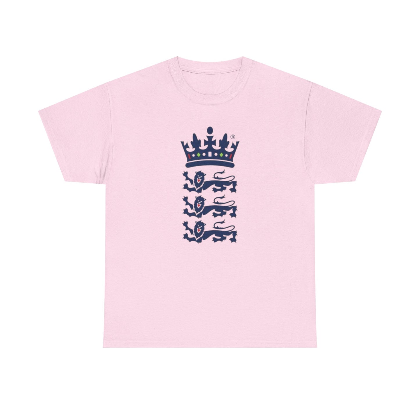 English Cricket T-Shirt — Vintage Cricket Crest Tee