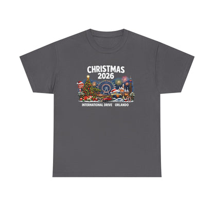 Christmas 2026 Orlando T-Shirt — International Drive Holiday Souvenir