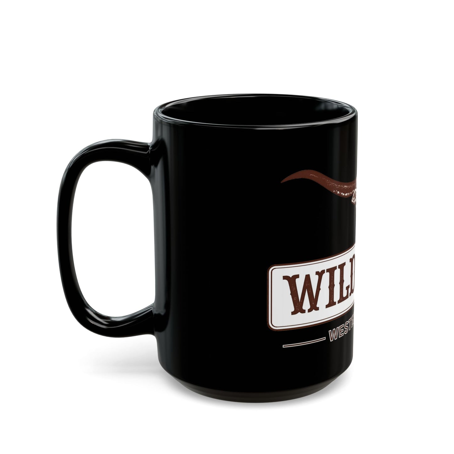 Wild Bill's Western Store Black Coffee Mug (11oz & 15oz)