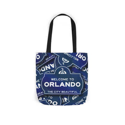 Orlando Welcome Sign Canvas Tote
