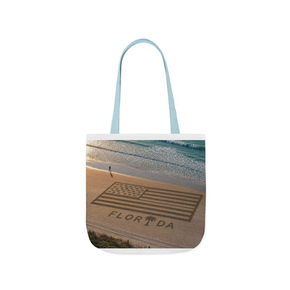 Florida Canvas Tote Bag, 5-Color Straps