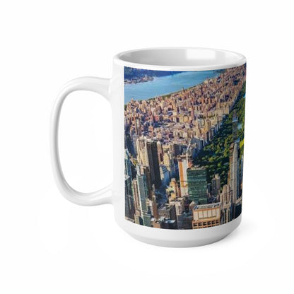 New York City Central Park Aerial Ceramic Coffee Mug — Skyline 11oz/15oz