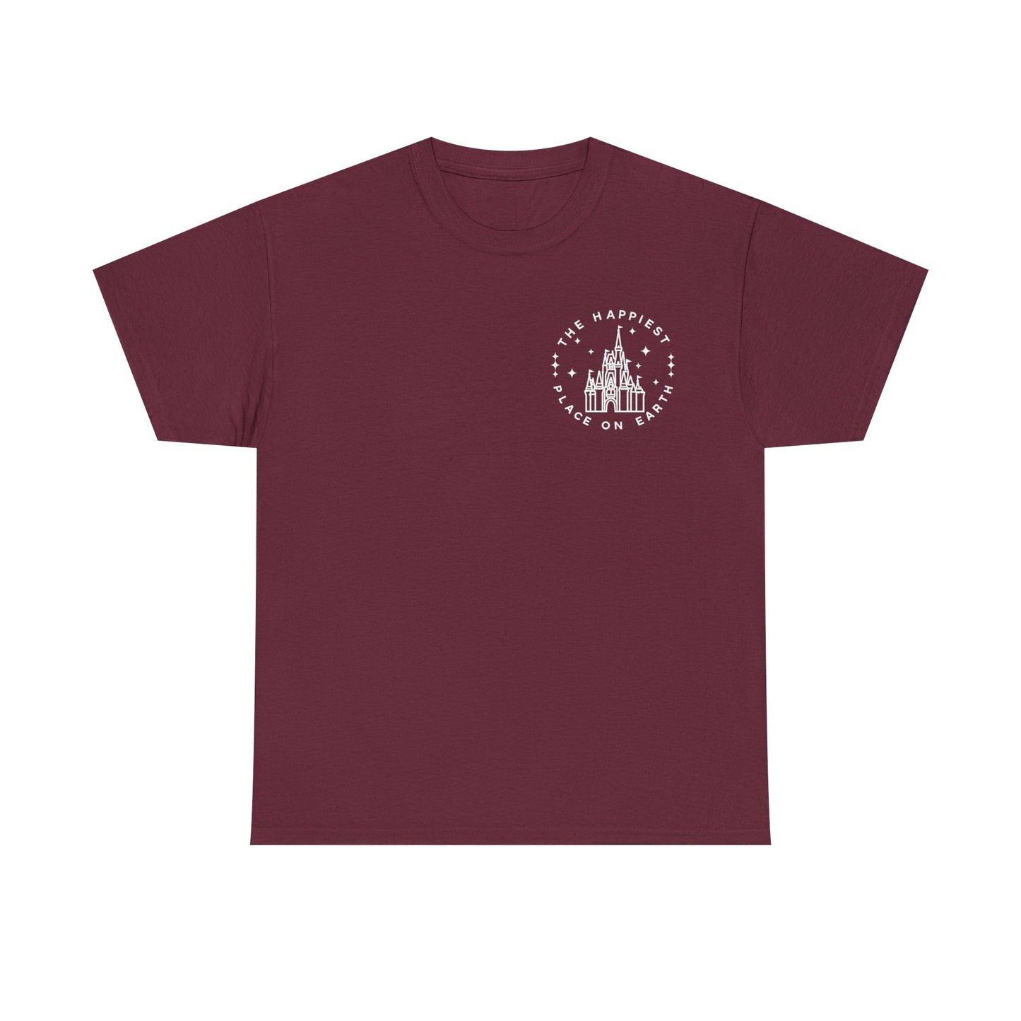 Castle Graphic Tee — "The Happiest Place on Earth" Theme Park T‑Shirt