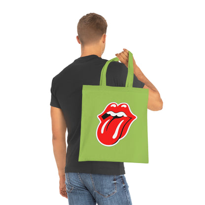 Rock Red Tongue Graphic Tote Bag