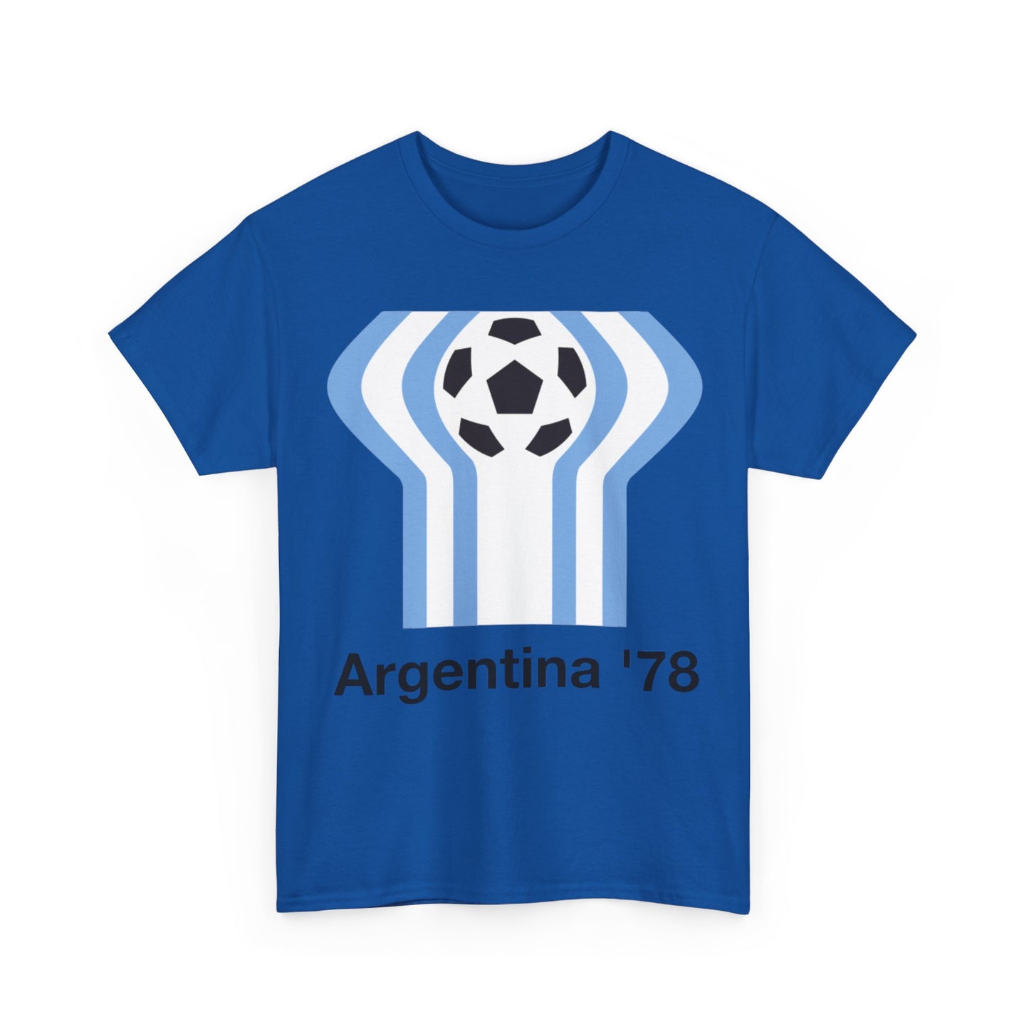 Argentina '78 Soccer T-Shirt — Retro World Cup Football Tee