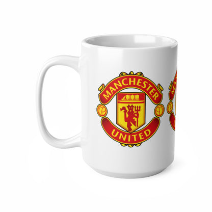 Manchester United Ceramic Coffee Mug — 11oz & 15oz Team Logo Cup
