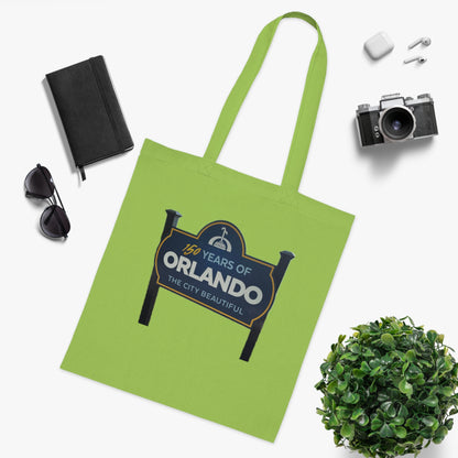 Orlando 150 Years Tote Bag — 'The City Beautiful' Cotton Market Tote