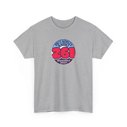 Piccadilly Radio '261' Logo T‑Shirt — Vintage Unofficial Radio Station Graphic Tee