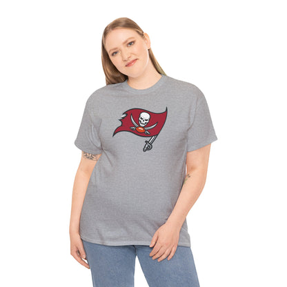 Tampa Bay Buccaneers Flag T-Shirt — Football Pirate Logo Tee