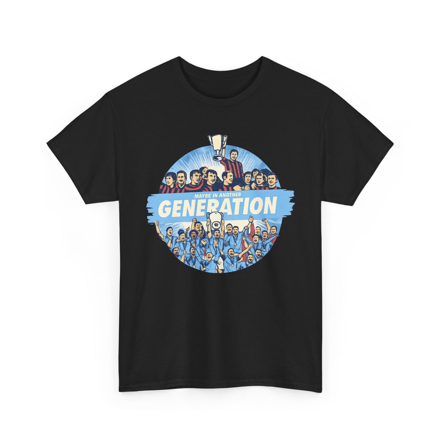 Manchester City Maybe in Another Generation Champions T‑Shirt — Retro Team Fan Tee