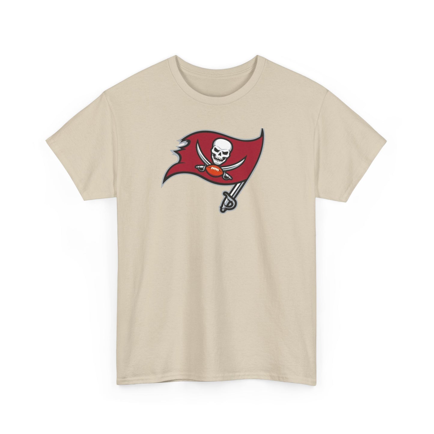 Tampa Bay Buccaneers Flag T-Shirt — Football Pirate Logo Tee