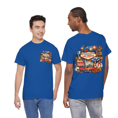 Las Vegas Vintage Collage T‑Shirt