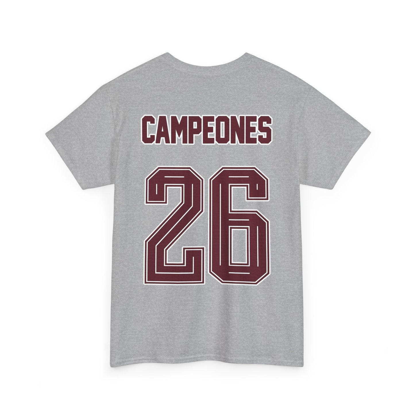 Spain World Champions 'Campeones 26' Cotton T‑Shirt
