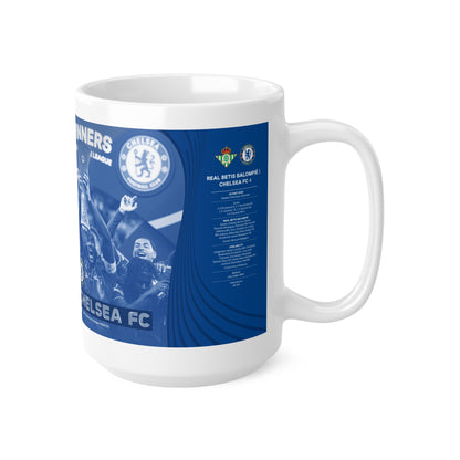 Chelsea 2025 UEFA Conference League Winners Ceramic Coffee Mug — Winners 11oz/15oz