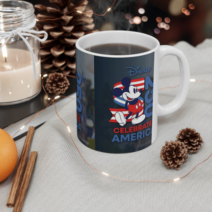 Mickey Mouse 250 Celebrates America Ceramic Mug — 11oz & 15oz