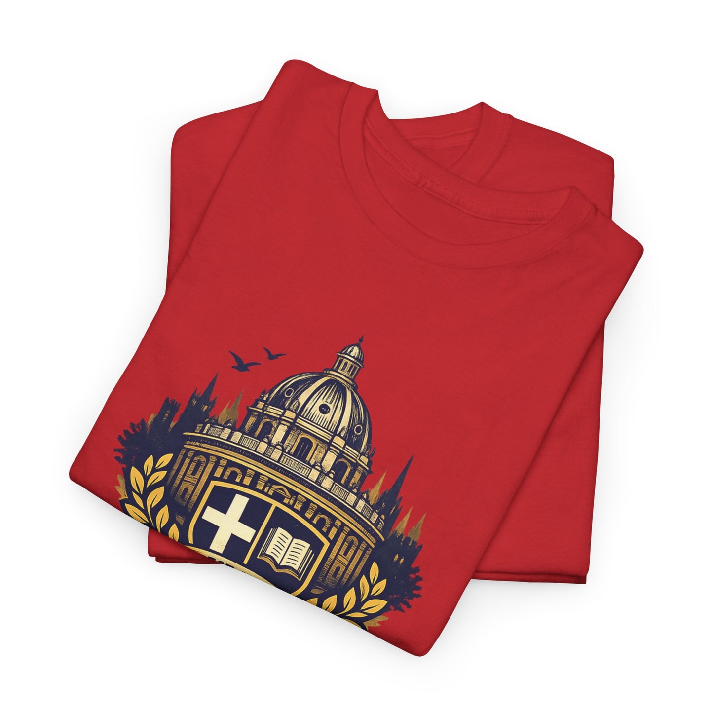 Oxford Crest T-Shirt — Vintage University Graphic Tee
