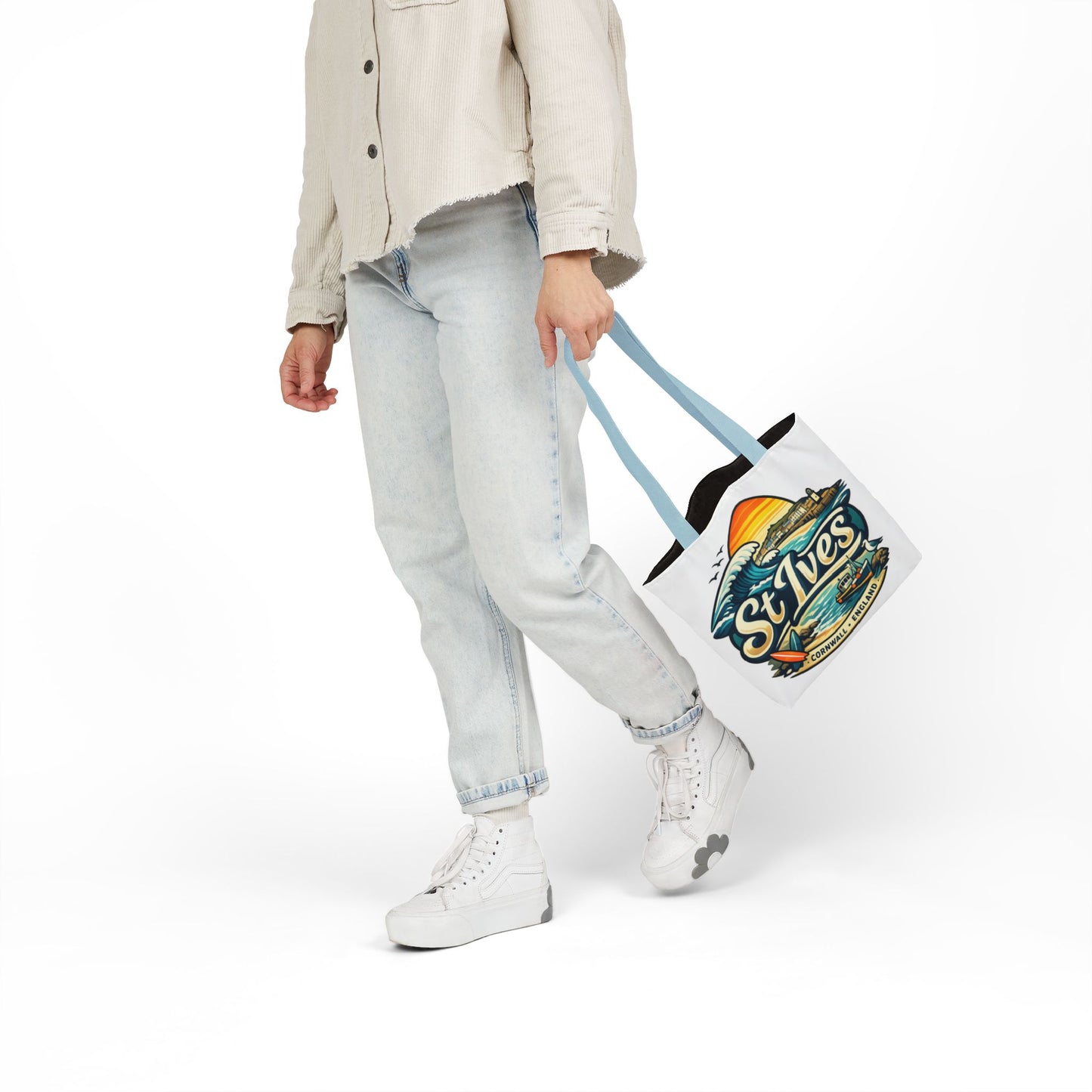St Ives Cornwall Sunset Tote Bag