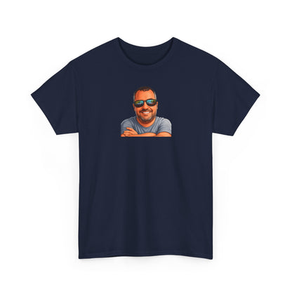 Graphic Tee — "E.T. Phoned Home" Smiling Guy Retro Design