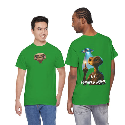 E.T. Phoned Home Tee — Retro Sci‑Fi Alien Graphic T-Shirt
