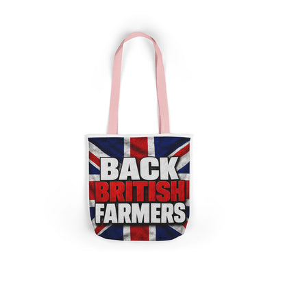 Back British Farmers Canvas Tote Bag — Union Jack Farming Support Tote