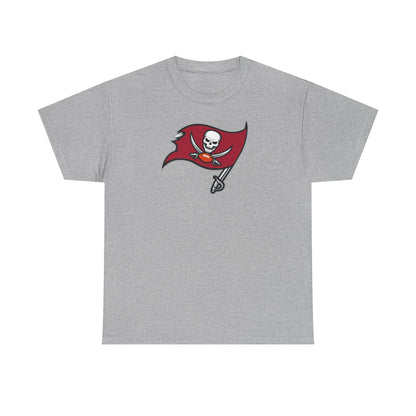Tampa Bay Buccaneers Flag T-Shirt — Football Pirate Logo Tee