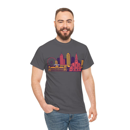 Orlando City Skyline T-Shirt — Colorful Urban Landmark Graphic Tee