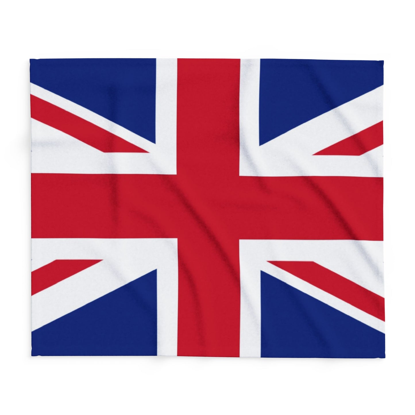 Union Jack Fleece Blanket — British Flag Cozy Throw