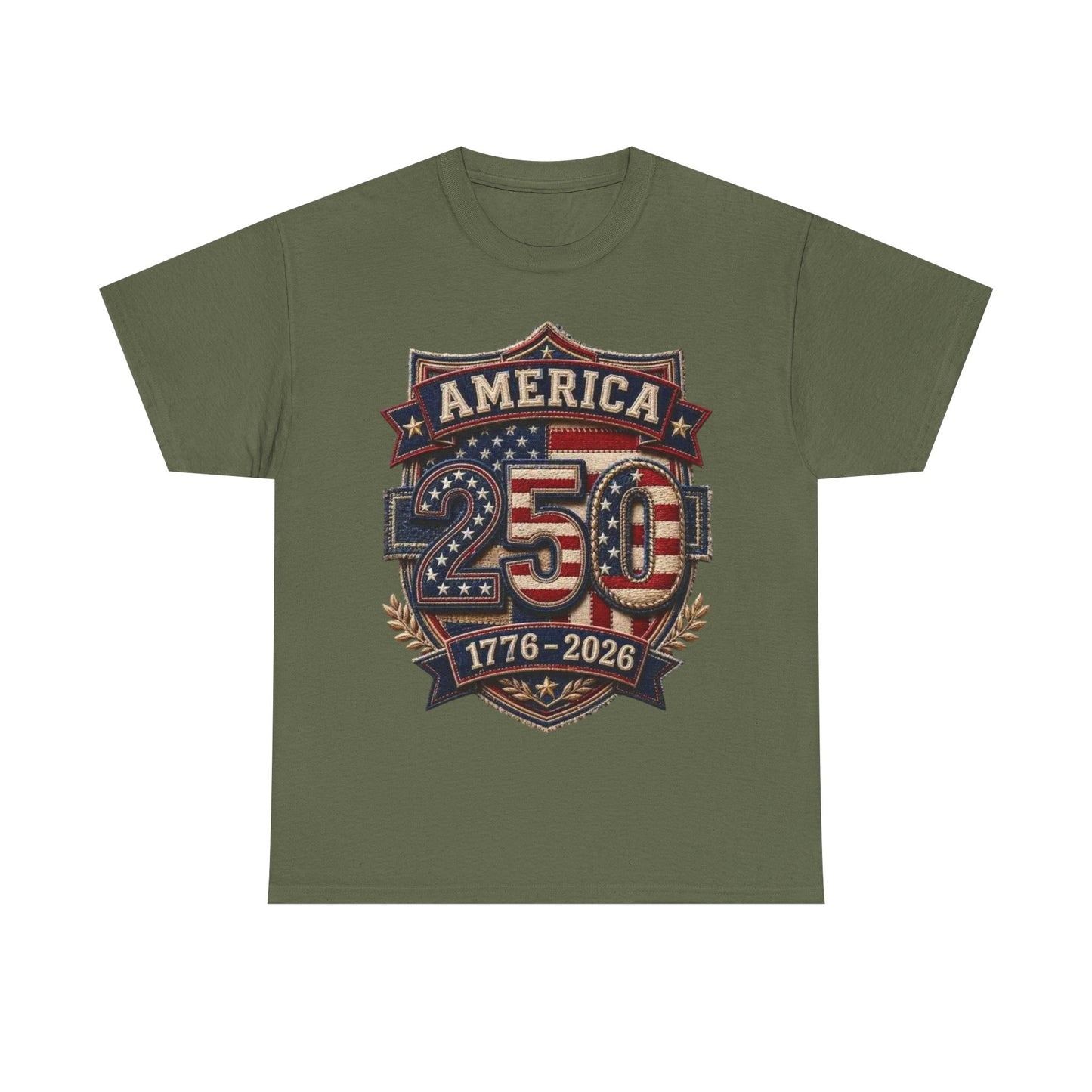America 250 T-Shirt — 1776–2026 Bicentennial Celebration Tee