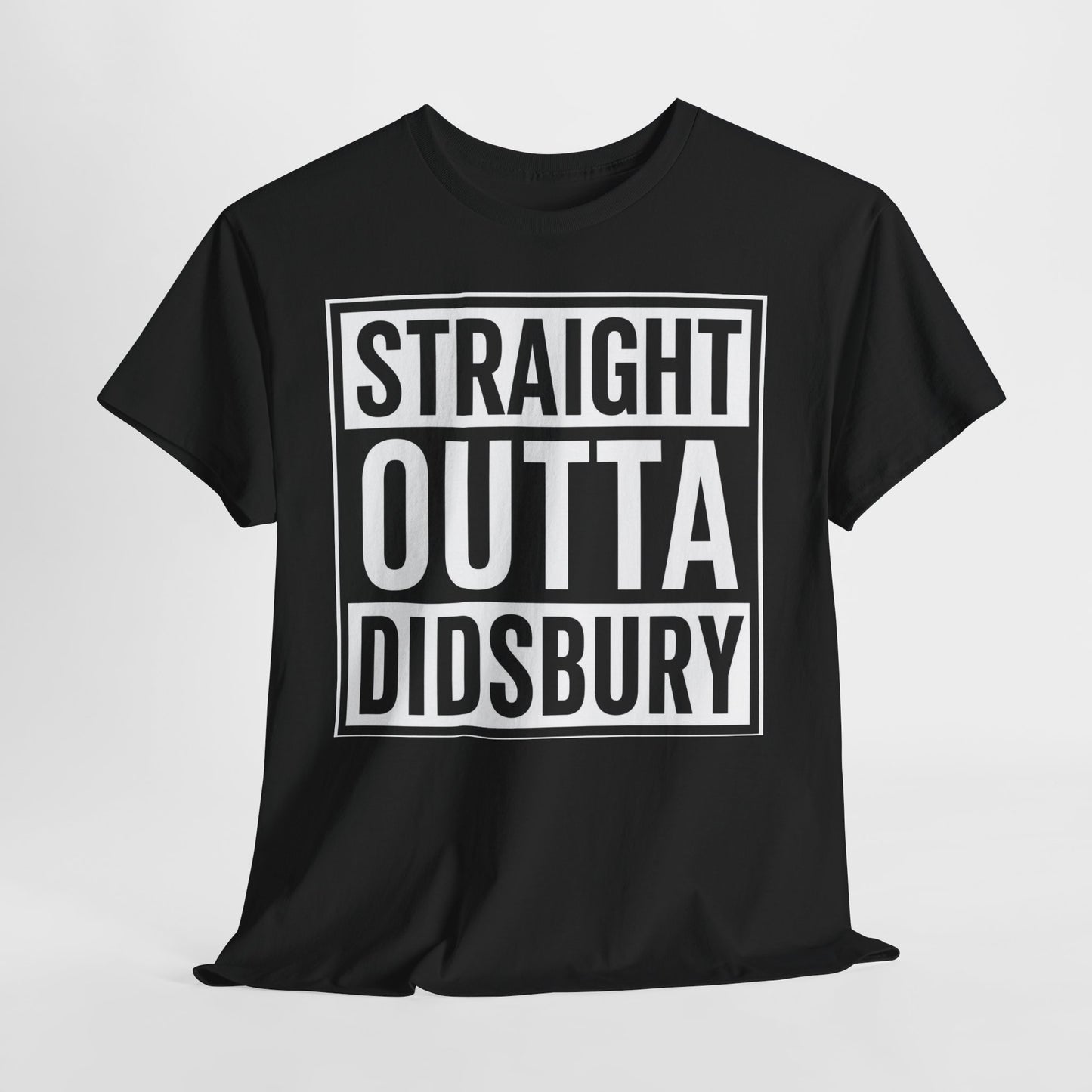 Straight Outta Didsbury T‑Shirt — Graphic City Pride Tee