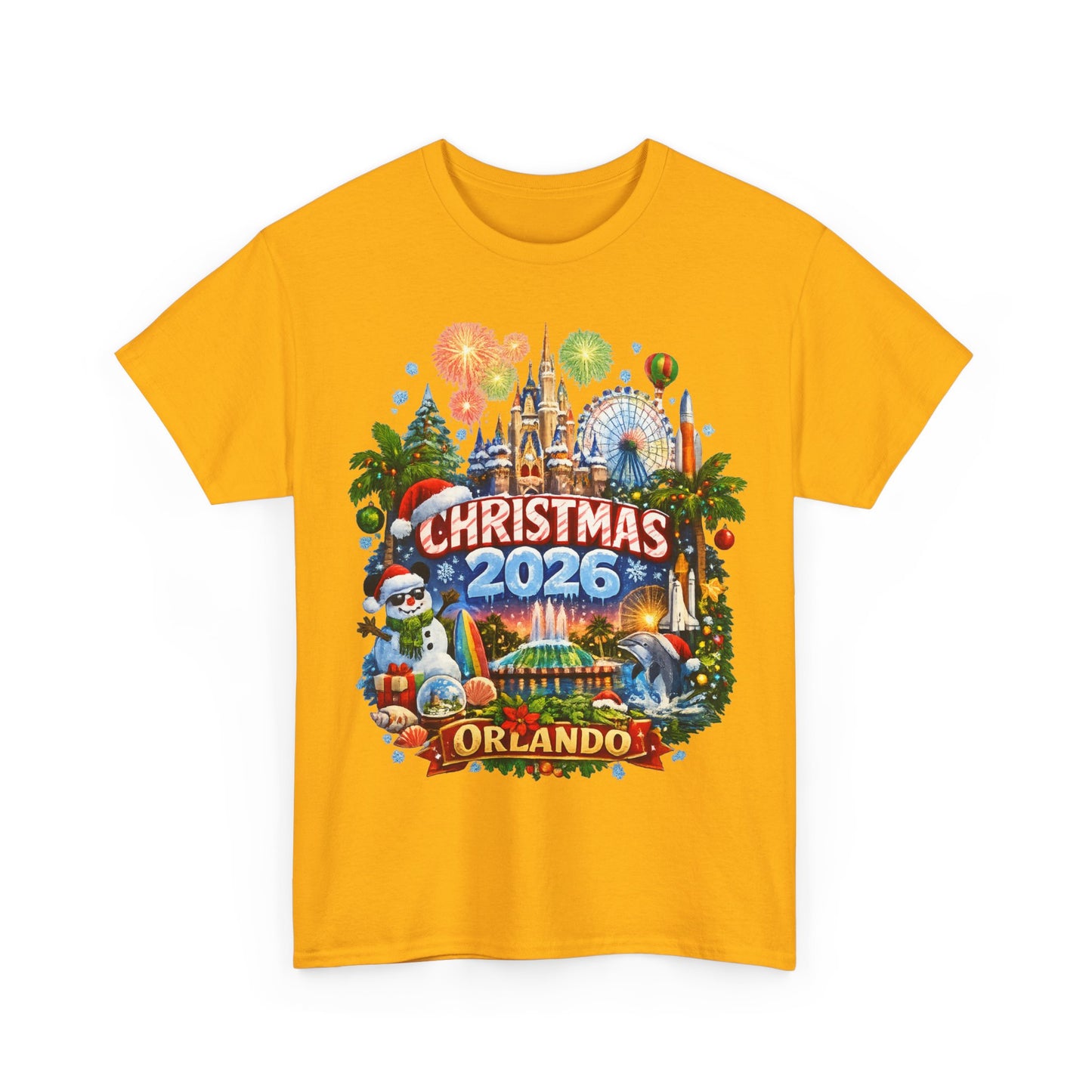 Christmas 2026 Orlando T-Shirt — Holiday Theme Park Souvenir Tee