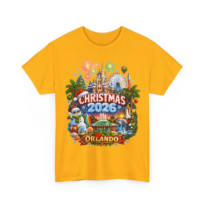 Christmas 2026 Orlando T-Shirt — Holiday Theme Park Souvenir Tee