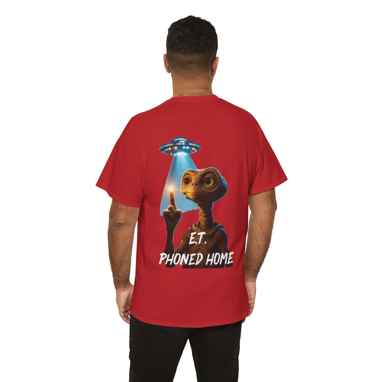 E.T. Phoned Home Tee — Retro Sci‑Fi Alien Graphic T-Shirt