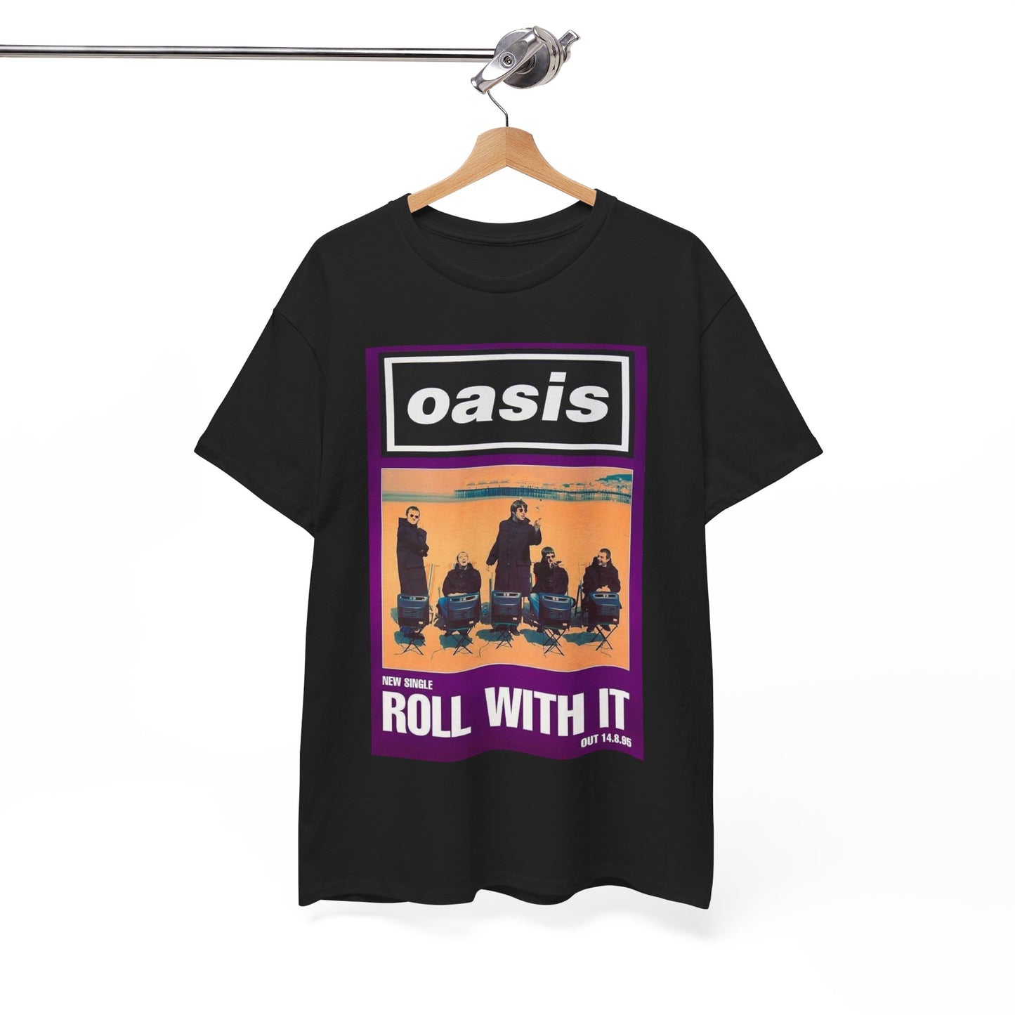 Oasis "Roll With It" Band Tee
