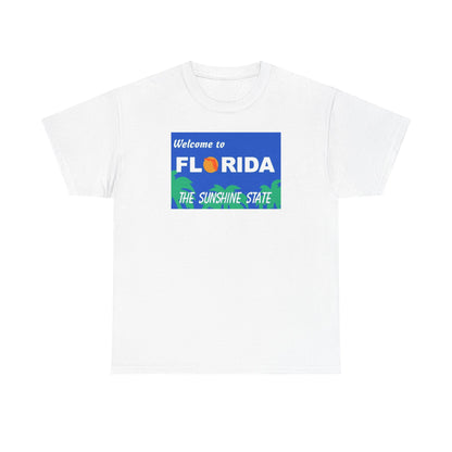 Florida "Welcome to Florida - The Sunshine State" T-Shirt