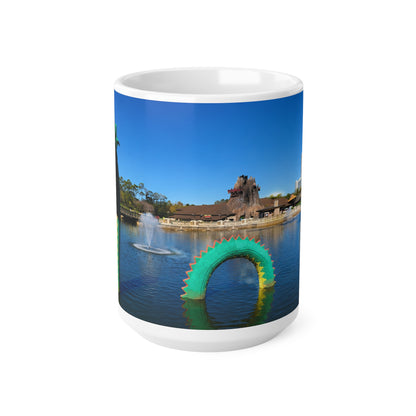 Disney Springs Dragon Ceramic Mug – Scenic Waterfront 11oz/15oz Coffee Cup