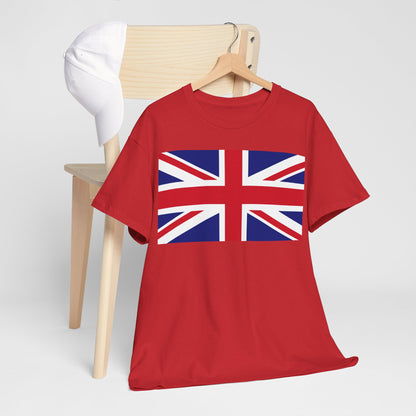 Union Jack Flag T‑Shirt — British Flag Tee for UK Pride & Travel
