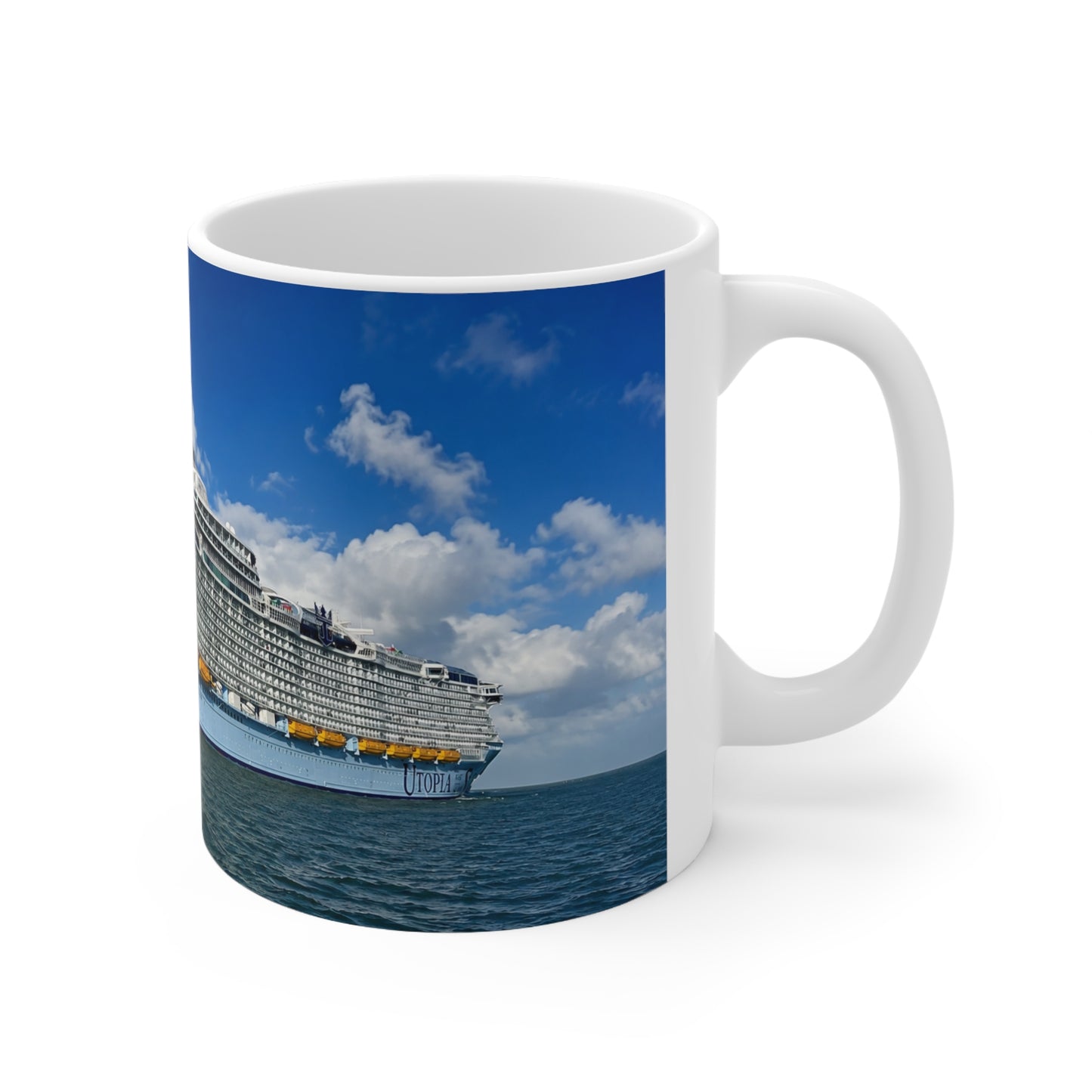 Royal Caribbean Cruise Ship Ceramic Coffee Cups, 11oz, 15oz